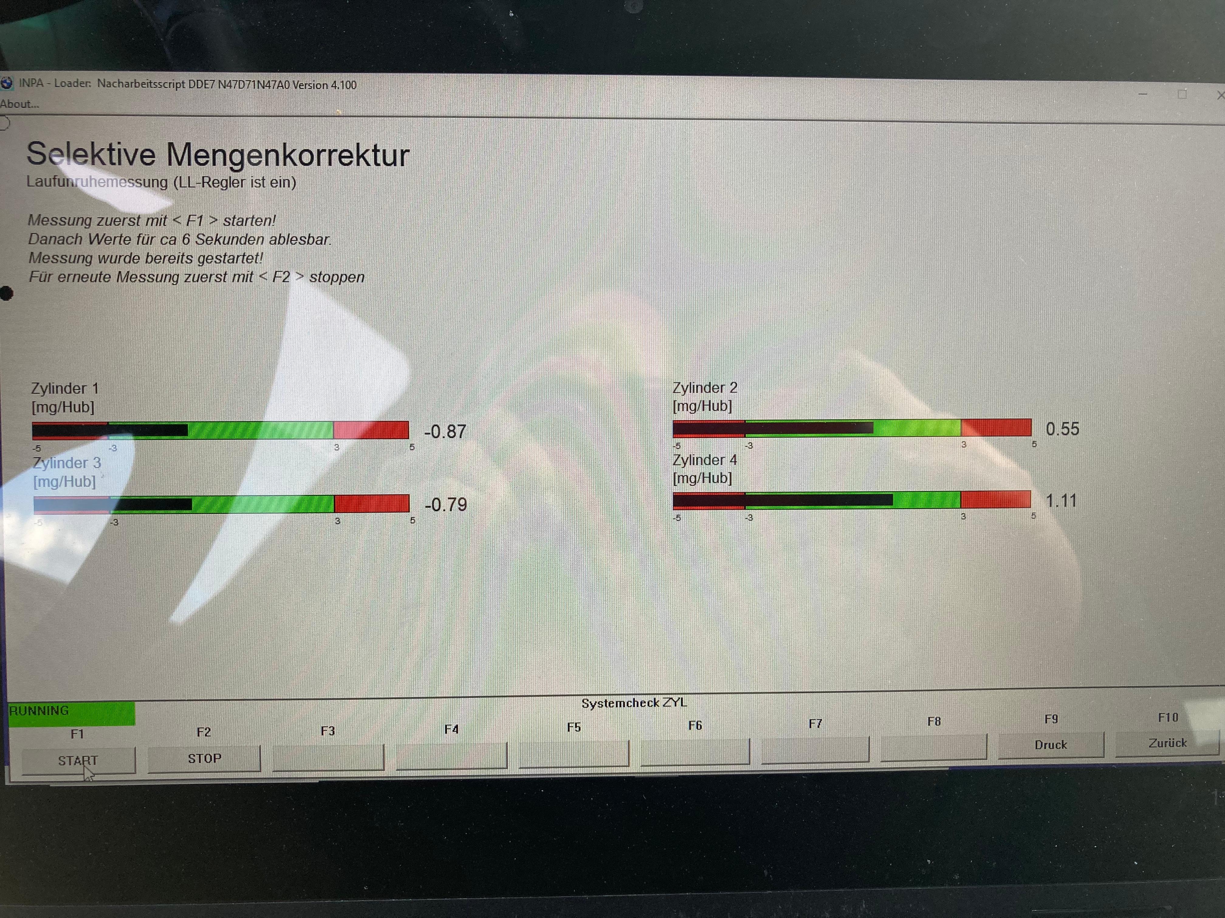 E61 520d: AGR-Ventil schließt zu früh und abrupt