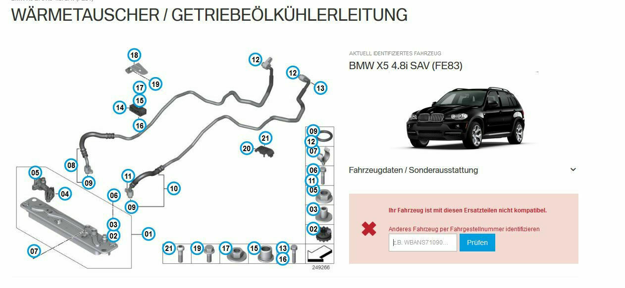 E70 4.8i N62B48 Ölverlust im Bereich Lima / Generator