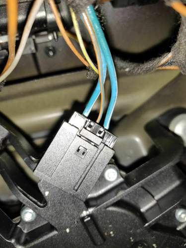 Heckwischermotor Stecker E91
