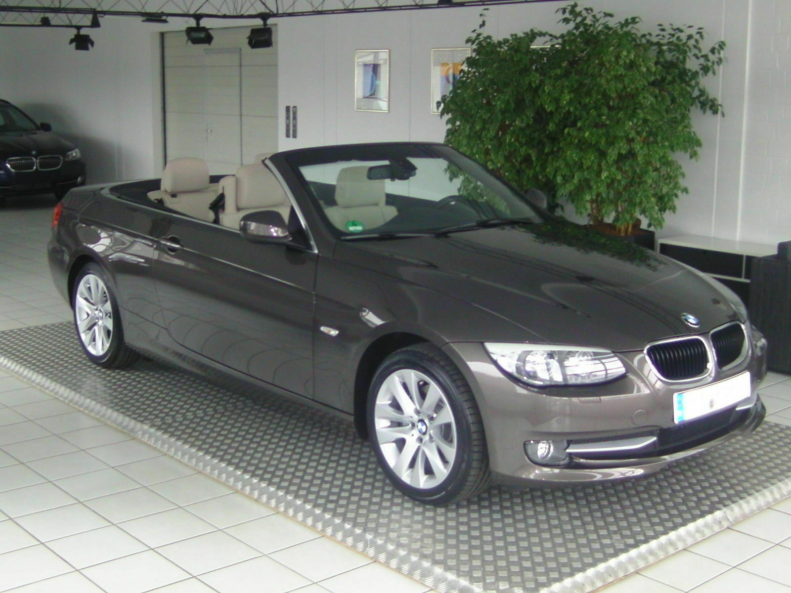 E93 320d havannabraun mit Leder Oyster/schwarz bestellt