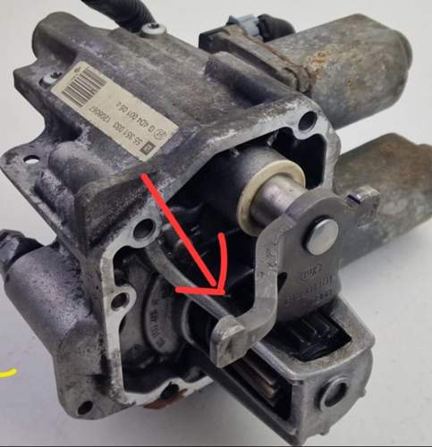 Schalteinheit Hebel Wiedereinbau
