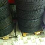 Erst mal eingelagert in meiner Garage