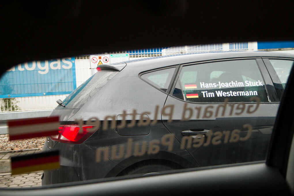 Stuck und Plattner wollen jeweils etwa 60% der Strecke fahren. Den Rest übernehmen die Beifahrer.