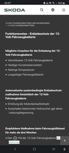Längere Standzeit als 3 Wochen