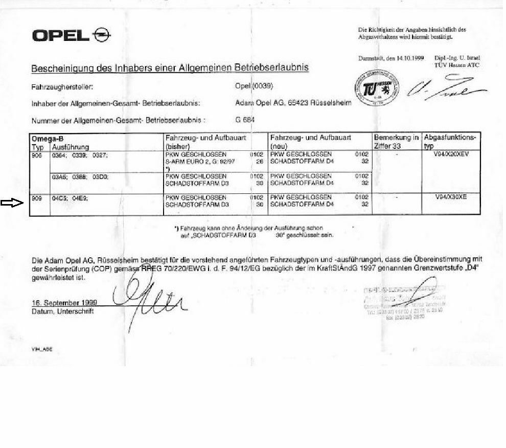 EG Übereinstimmungsbescheinigung