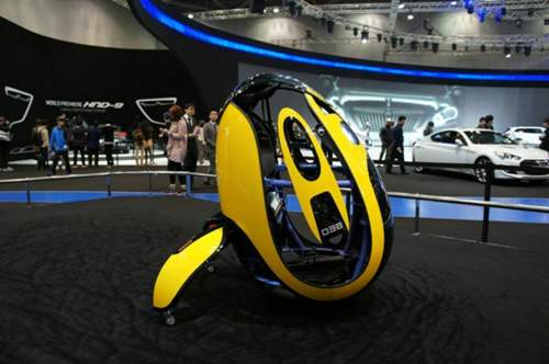 Der Hyundai E4U auf der Motorshow in Seoul