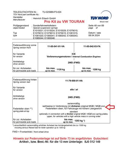 Vw-touran-eibach-pro-kit-8j0512149