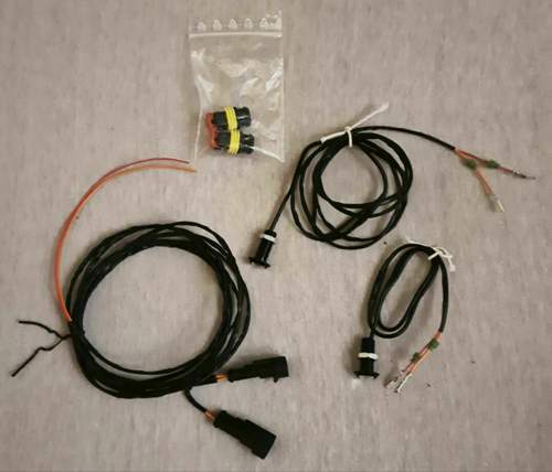 Kabel vorbereitet