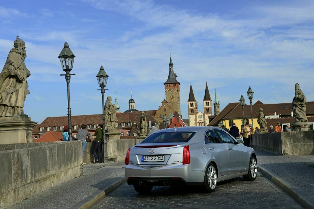 In Würzburg auf der Mainbrücke