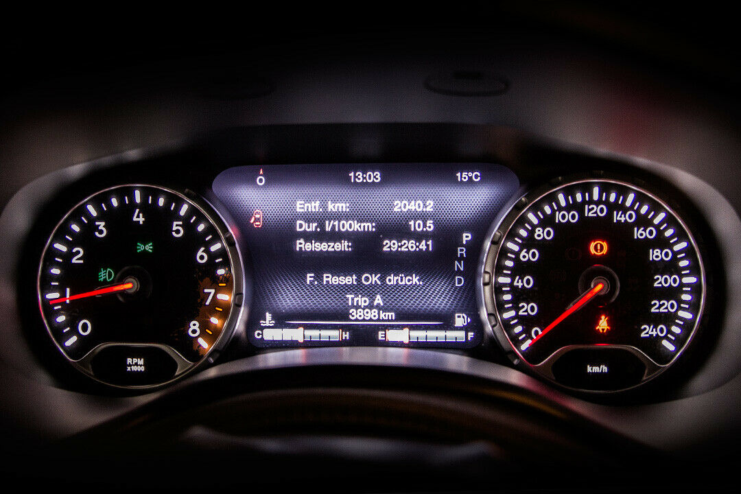 Der Jeep Renegade: Cockpit