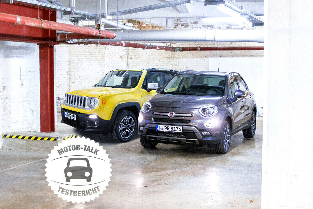So unterschiedlich können Brüder aussehen: Jeep Renegade und Fiat 500X in der MOTOR-TALK-Garage