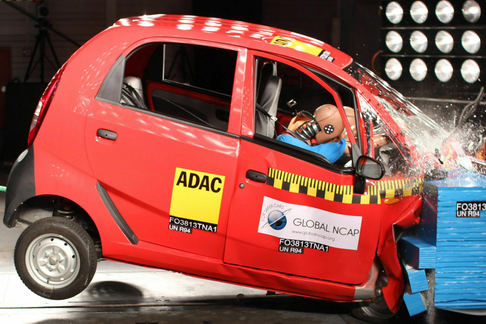 Bei Crashtests konnte der Nano nicht glänzen