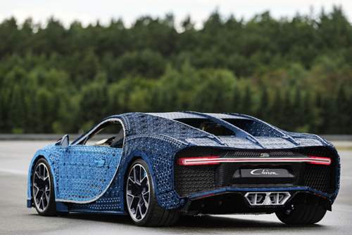 Die Räder des Lego-Chiron kommen vom echten Chiron