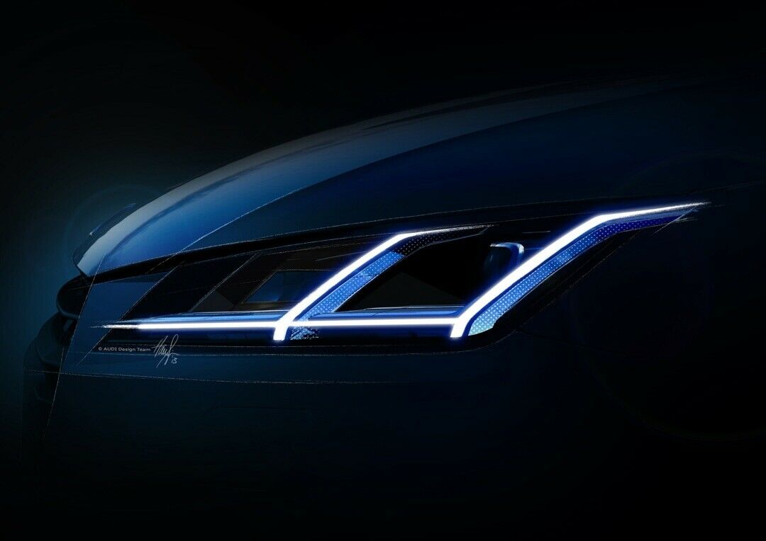 LED-Scheinwerfer gibt es optional im neuen Audi TT