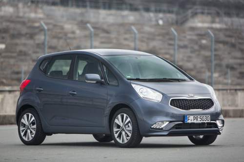 Der Kia Venga trägt nach dem Facelift das neue Markengesicht