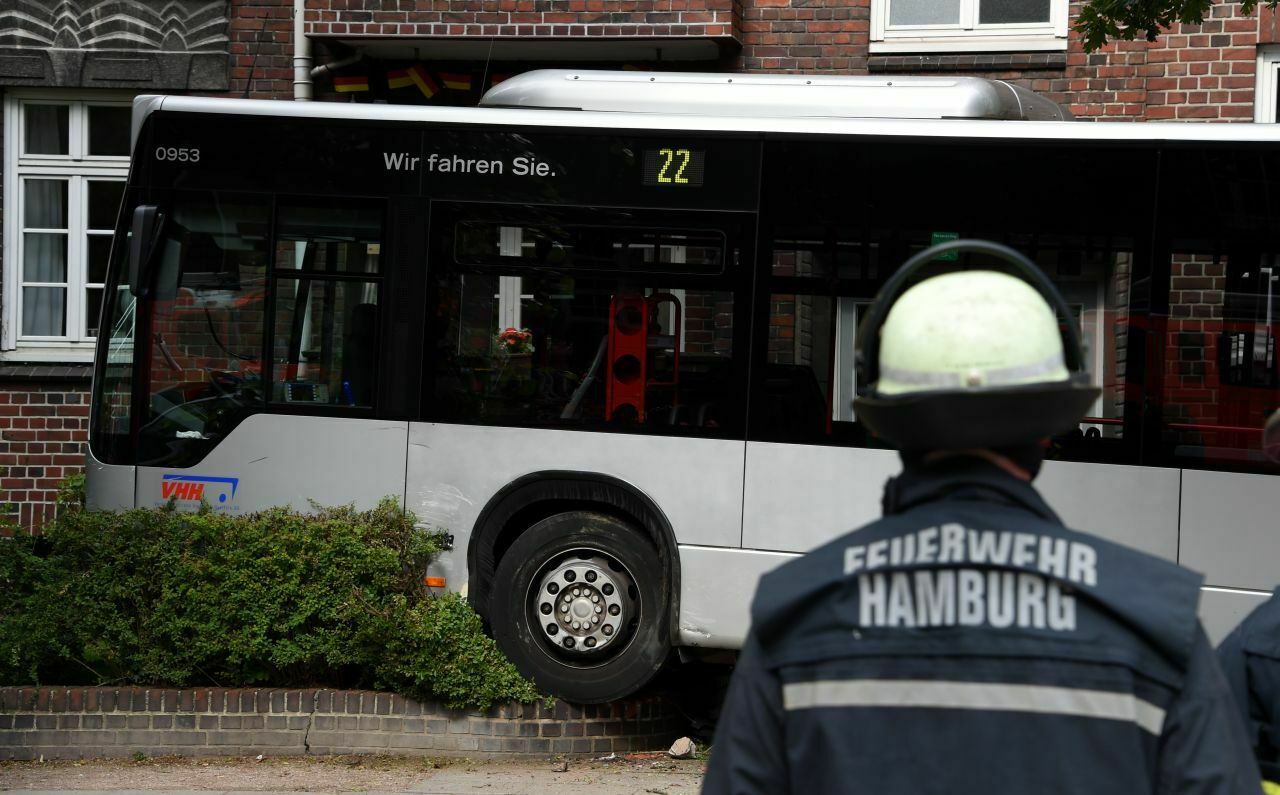 "Wir fahren Sie": Dieser Bus wurde vorerst zur technischen Überprüfung beschlagnahmt