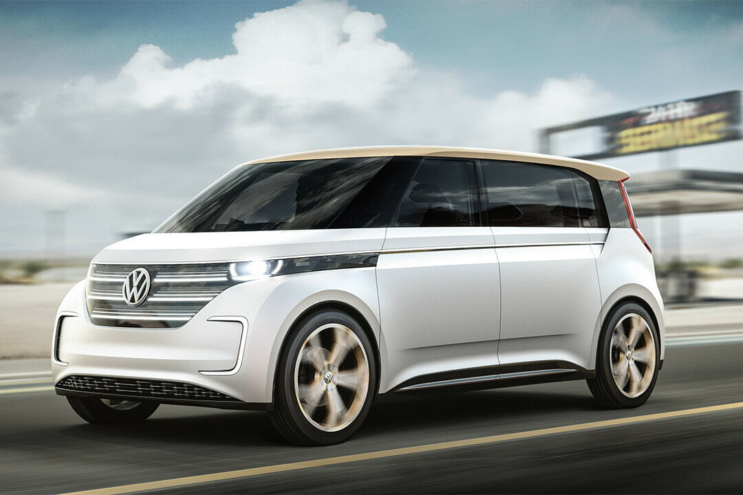 VW Budd-E: Volkswagen zeigt auf der CES eine Studie auf der neuen Elektroplattform MEB