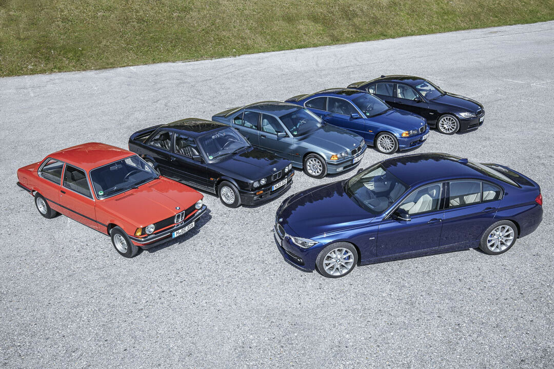 40 Jahre 3er BMW: In sechs Generationen verkaufte BMW mehr als 14 Millionen 3er