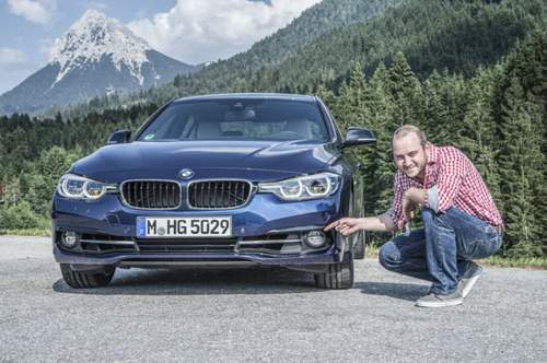 Ein Facelift, das man kaum sieht: BMW ändert am F30 hauptsächlich die Schürzen