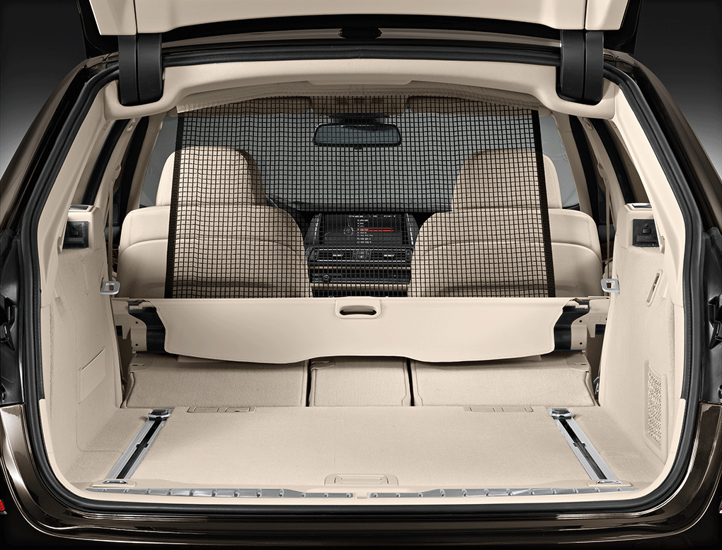 Variabilität im Kofferraum des BMW 5er Touring