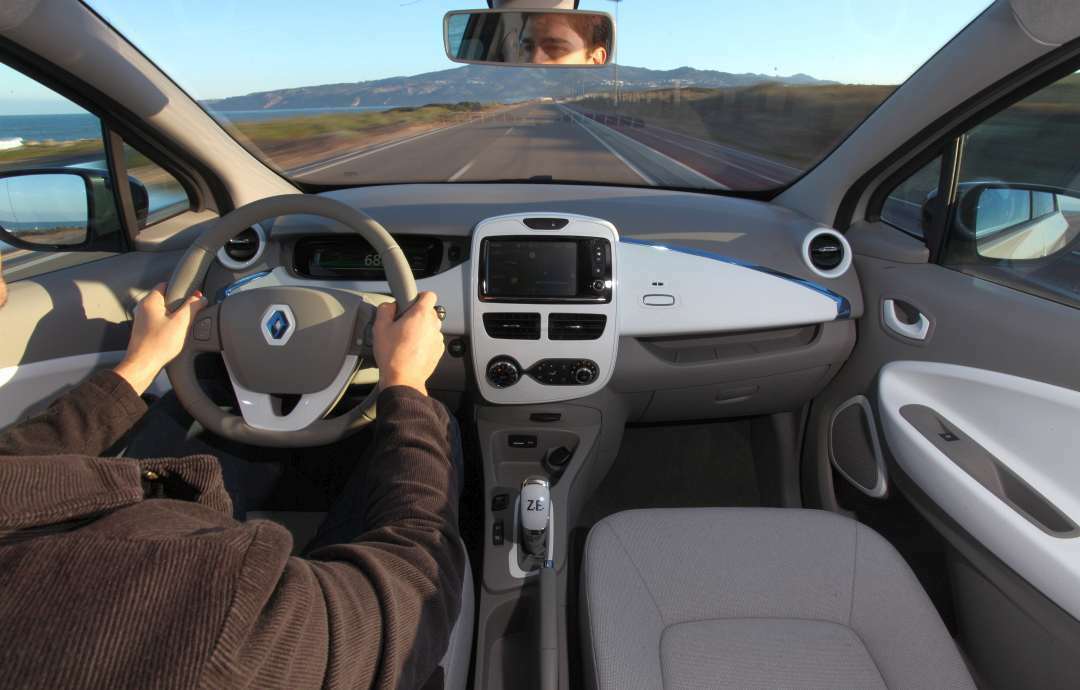Renault Zoe Cockpit: robuster Kunststoff, aber hübsch gemacht