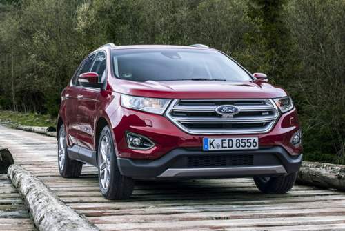 Der Ford Edge wurde 2014 in Köln präsentiert, die Modelle für Europa werden in Kanada gebaut