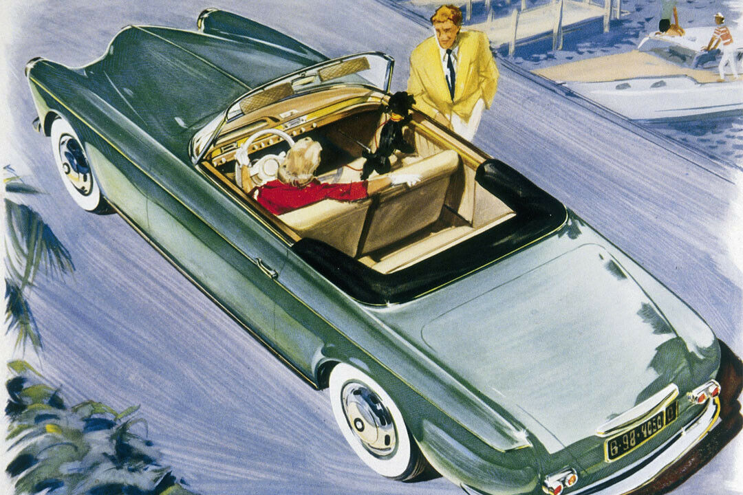 BMW 503 Cabriolet Werbung