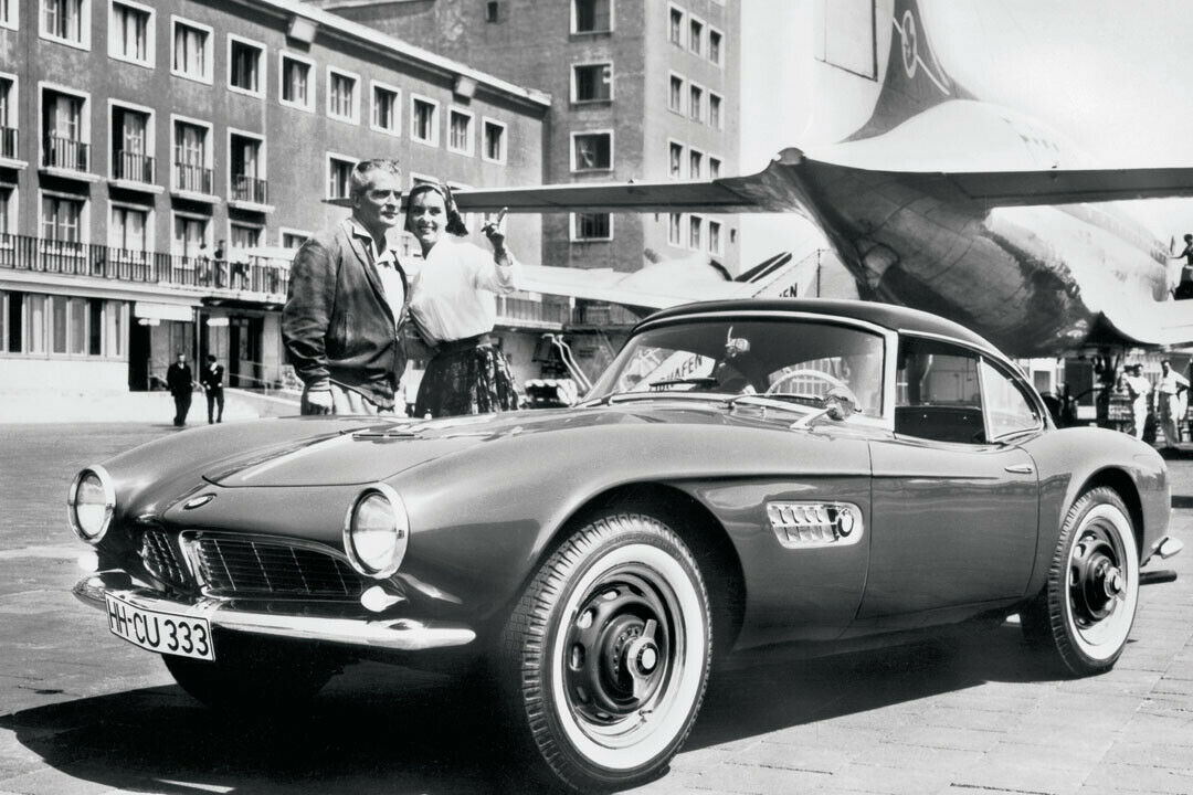 BMW 507 auf dem Flughafen München