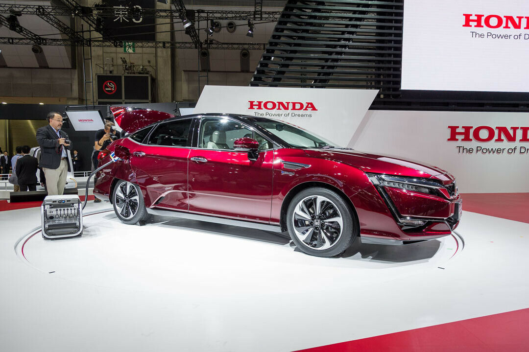In nur drei Minuten ist der Wasserstoff-Tank des Honda Clarity wieder voll