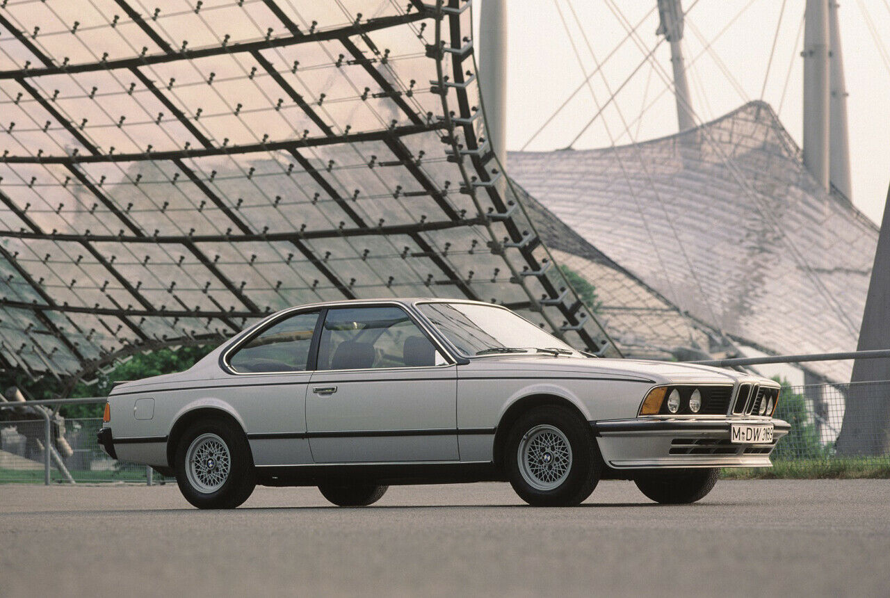 Die "schnellen" Streifen machten auch von der Seite deutlich, dass es sich um einen BMW 635 CSi handelte
