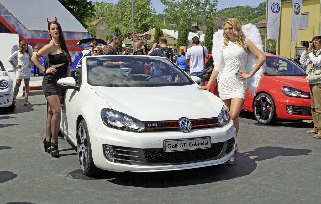 Auch in Reifnitz - Golf GTI Cabriolet