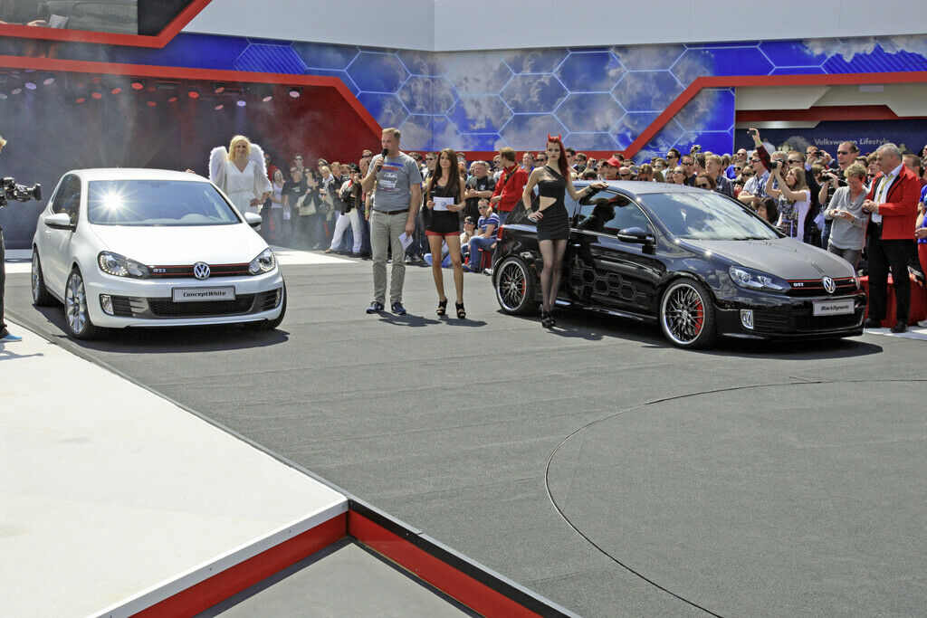 GTI Black Dynamic und Concept White