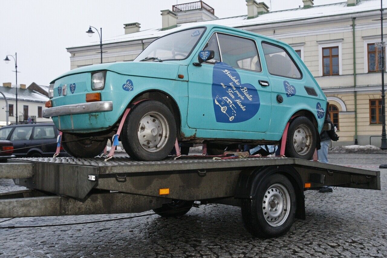 Vor der Restaurierung sah der Fiat noch etwas mitgenommen aus