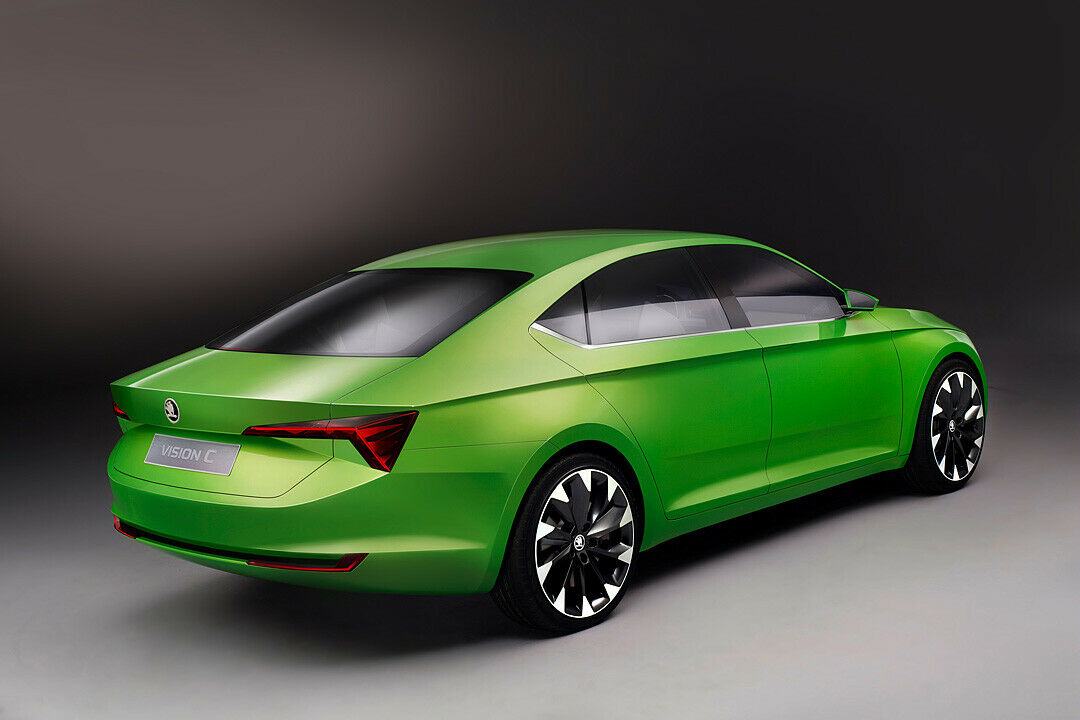 Der Škoda VisionC könnte einen Ausblick auf ein fünftüriges Octavia-Coupé geben