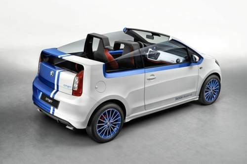 Škoda Citijet: Rückansicht
