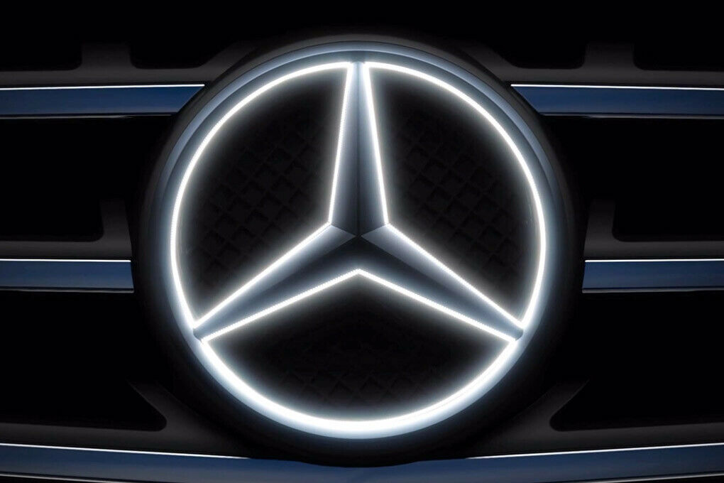 Der Stern leuchtet: Mercedes bietet die "Einstiegsbeleuchtung" zum Nachrüsten an