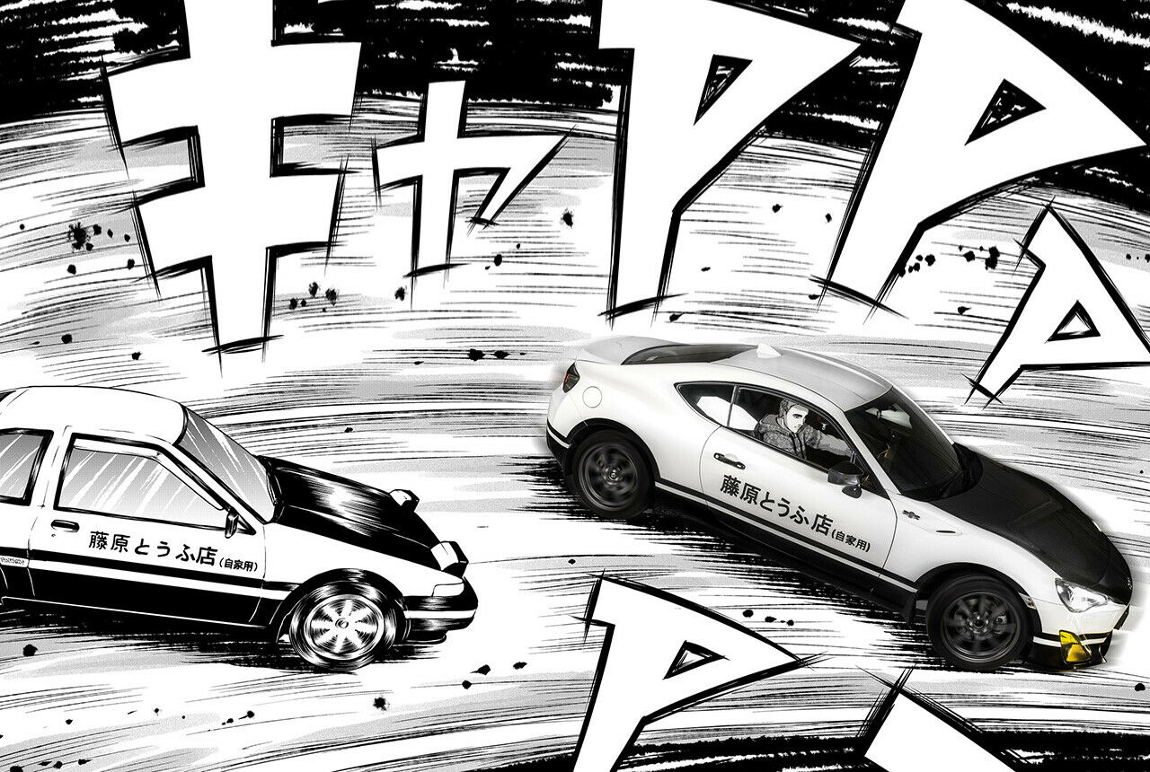 Schön: Das Original bekommt eine Rolle im Toyota-Manga