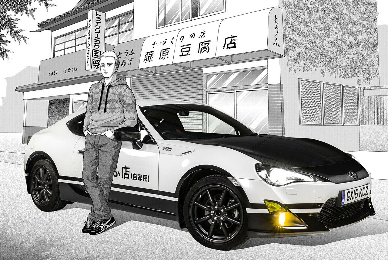 Wie in "Initial D": Dieser Toyota GT86 zitiert eine japanische Drift-Serie