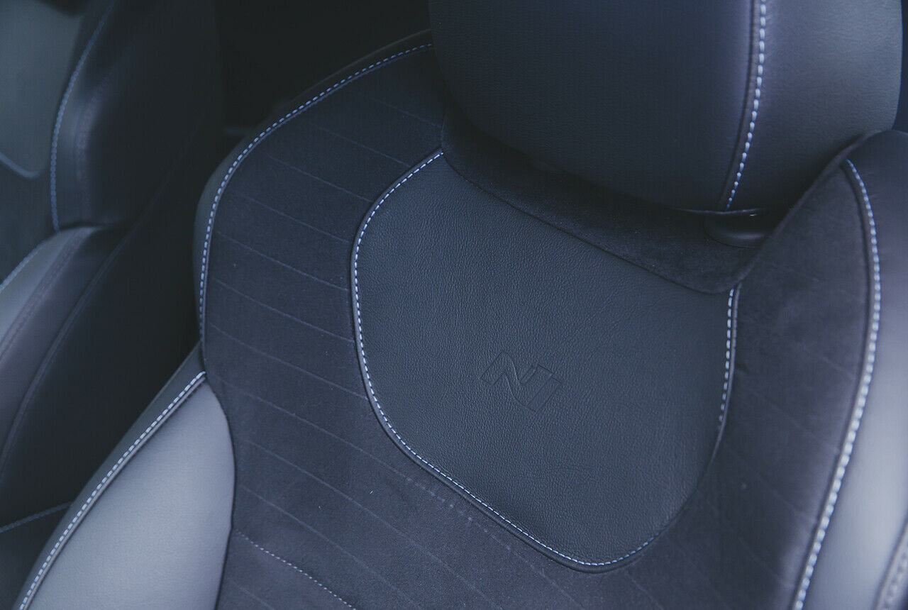 Das N-Logo findet sich im Hyundai an diversen Stellen