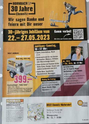 Prospekt Hornbach