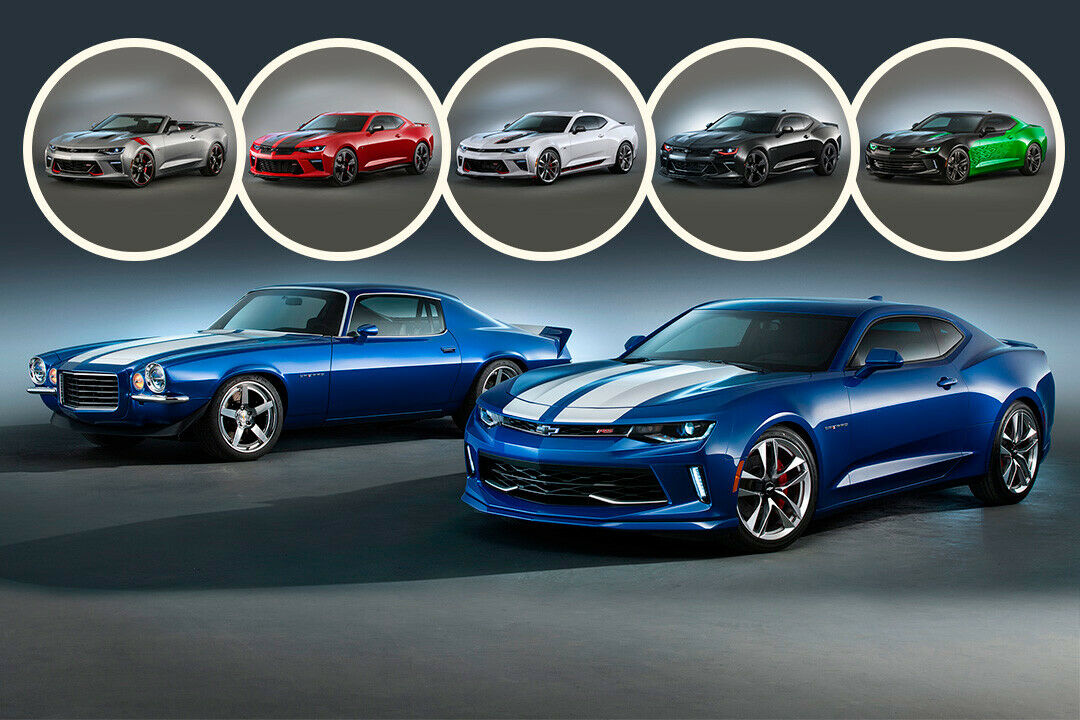 Auf der SEMA zeigt Chevrolet einige Sondermodelle des Camaro. Das spannendste Exponat vereint einen 1970er Camaro mit einem aktuellen Corvette-Motor