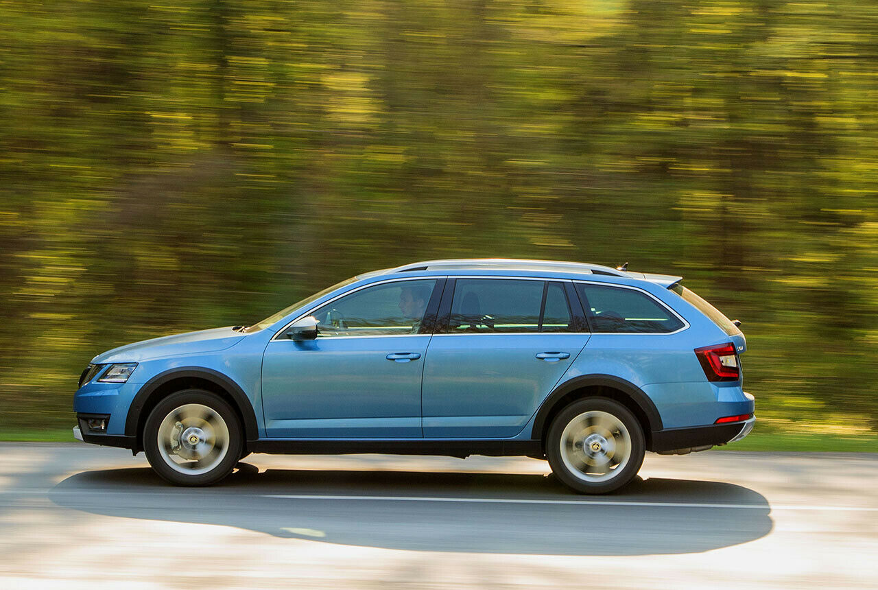 Die Bodenfreiheit hat Skoda beim Scout um drei Zentimeter erhöht