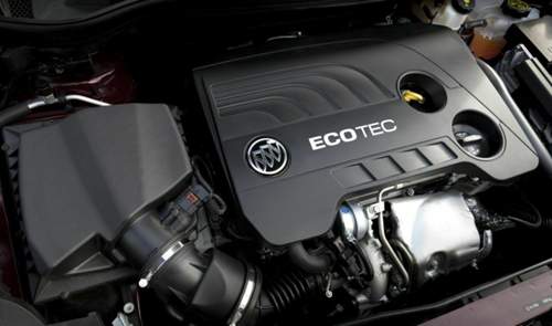 Auch den Opel-Turbobenziner übernimmt Buick, einschließlich der Opel-Bezeichnung "Ecotec"