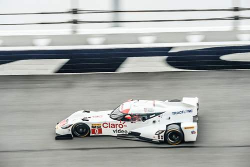 Das aktuelle Deltawing DWC13 Coupé bei den 24 Stunden von Daytona im Januar 2015