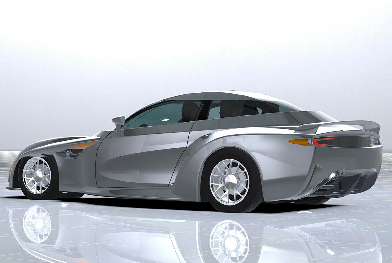 So stellt sich Deltawing sein Straßenfahrzeug vor: Auf seiner Homepage freut sich das Unternehmen bereits über die "Lösung" der Verbrauchsprobleme, die US-Autohersteller bis 2025 bewältigen müssen