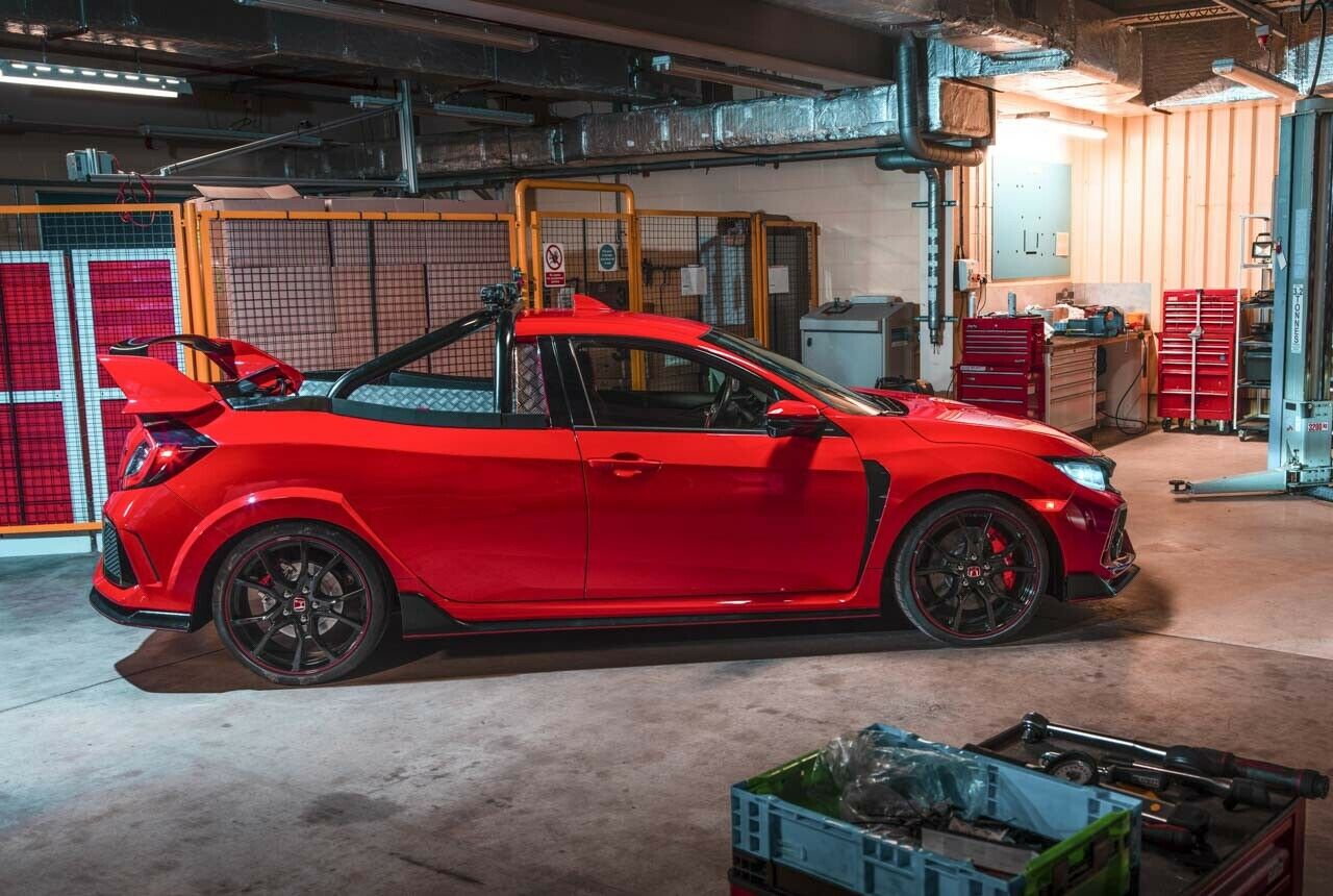 Witzige Fingerübung: Honda baute einen Civic Type-R zum Pick-up um