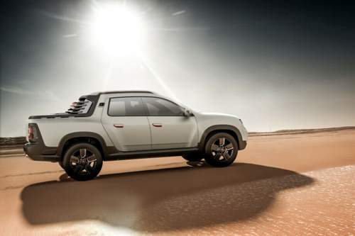 Dieser Pick-up parkt in Brasilien: Renault zeigt den Duster Oroch auf der Autoshow in Sao Paulo
