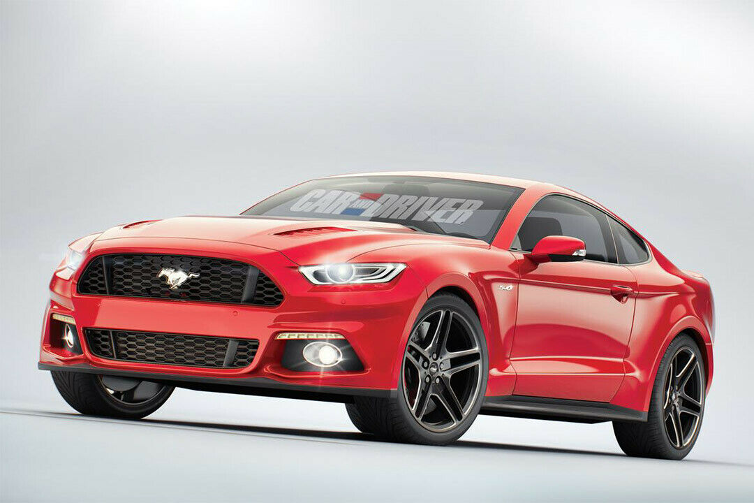 Der neue Ford Mustang sieht an der Front dem neuen Mondeo ziemlich ähnlich
