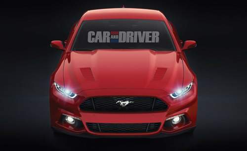 Die Fotos sind Zeichnungen des US-Magazins Car and Driver - doch sie sind verdammt nah dran am Original