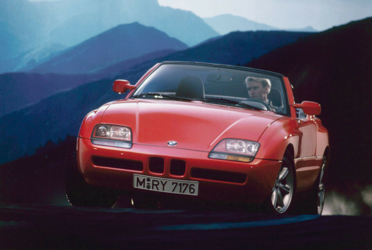 Auf der IAA 1987 stahl der BMW Z1 seiner Konkurrenz die Show